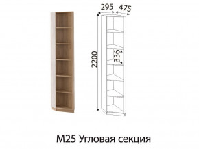 М25 Угловая секция в Салехарде - salekhard.magazinmebel.ru | фото