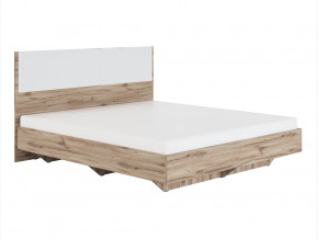 Мод. 1.2 Кровать 1,4 с мягким элементом «Белый» экокожа в Салехарде - salekhard.magazinmebel.ru | фото