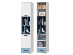 Шкаф для книг с 2 дверками и 1 ящиком Стич в Салехарде - salekhard.magazinmebel.ru | фото