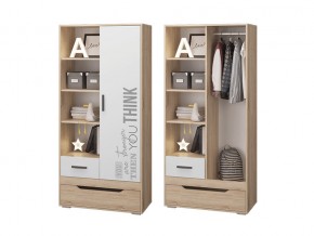 Шкаф для одежды с 2 ящиками Джуниор в Салехарде - salekhard.magazinmebel.ru | фото