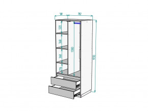 Шкаф Malta light H297 Белый в Салехарде - salekhard.magazinmebel.ru | фото - изображение 2