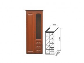 Шкаф МЦН комбинированный 2-х дверный Гармония 4 светлый в Салехарде - salekhard.magazinmebel.ru | фото - изображение 3
