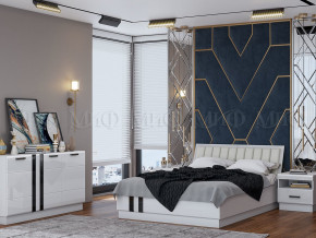 Спальня Магнолия белая в Салехарде - salekhard.magazinmebel.ru | фото