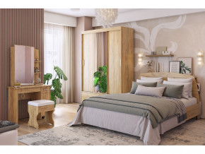 Спальня Виктория-1 дуб крафт золотой в Салехарде - salekhard.magazinmebel.ru | фото