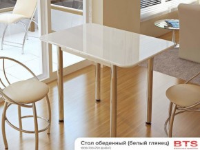Стол обеденный белый глянец в Салехарде - salekhard.magazinmebel.ru | фото - изображение 1